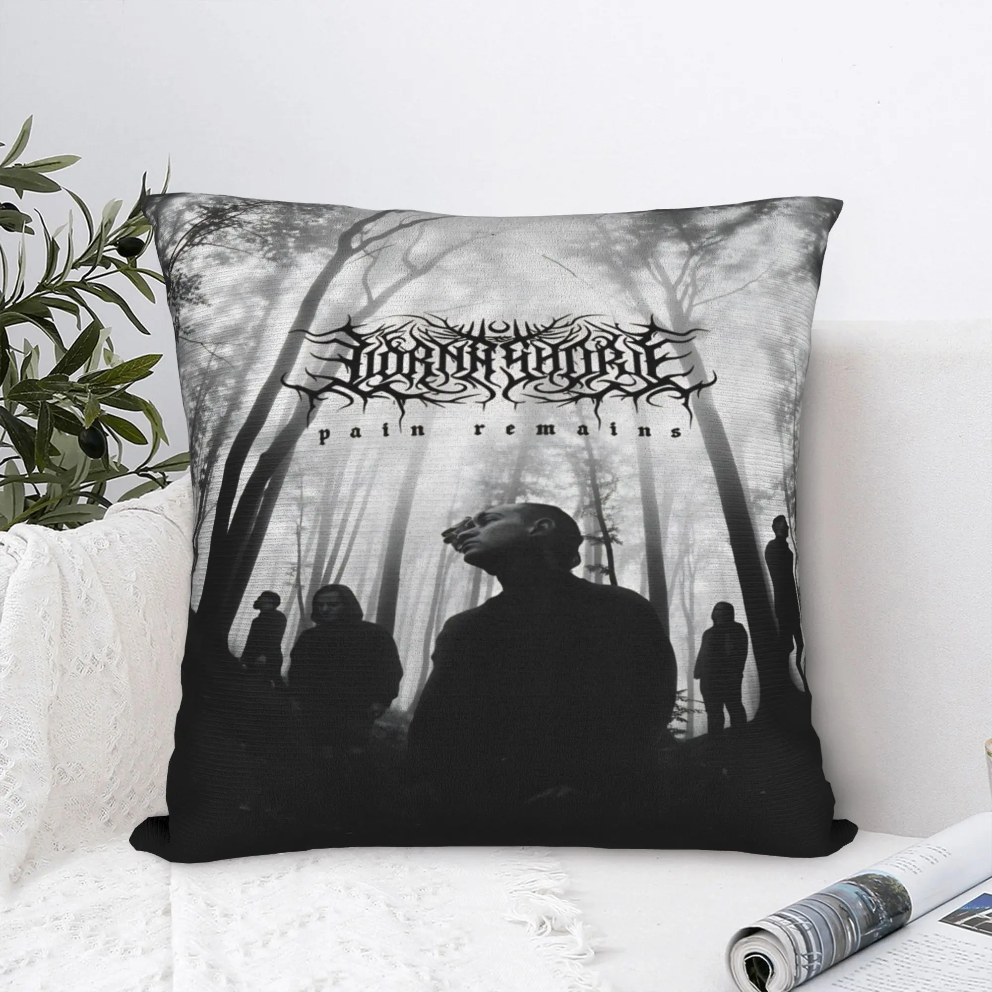 L-Lorna Shore Pillow Case  Comfy Pillow Cover For Sofa Home Decor Funny Cushion Cover