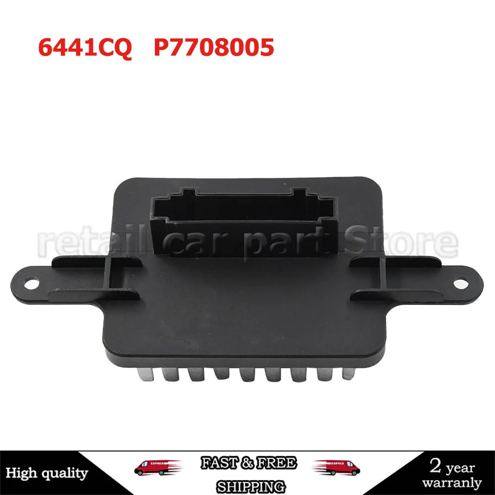 6441CQ P7708005 For Citroen DS5 Peugeot 3008 5008 Auto Climate Control Blower Motor Heater Resistor