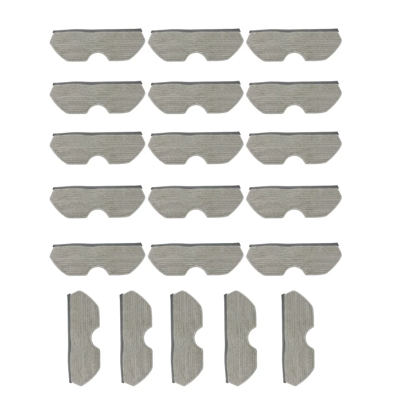 Kehrroboter-Mopptuch-Ersatzteil, Kehrroboter-Ersatztücher, Wischpad, Vliesstoff-Mopppad für Reinigungszwecke