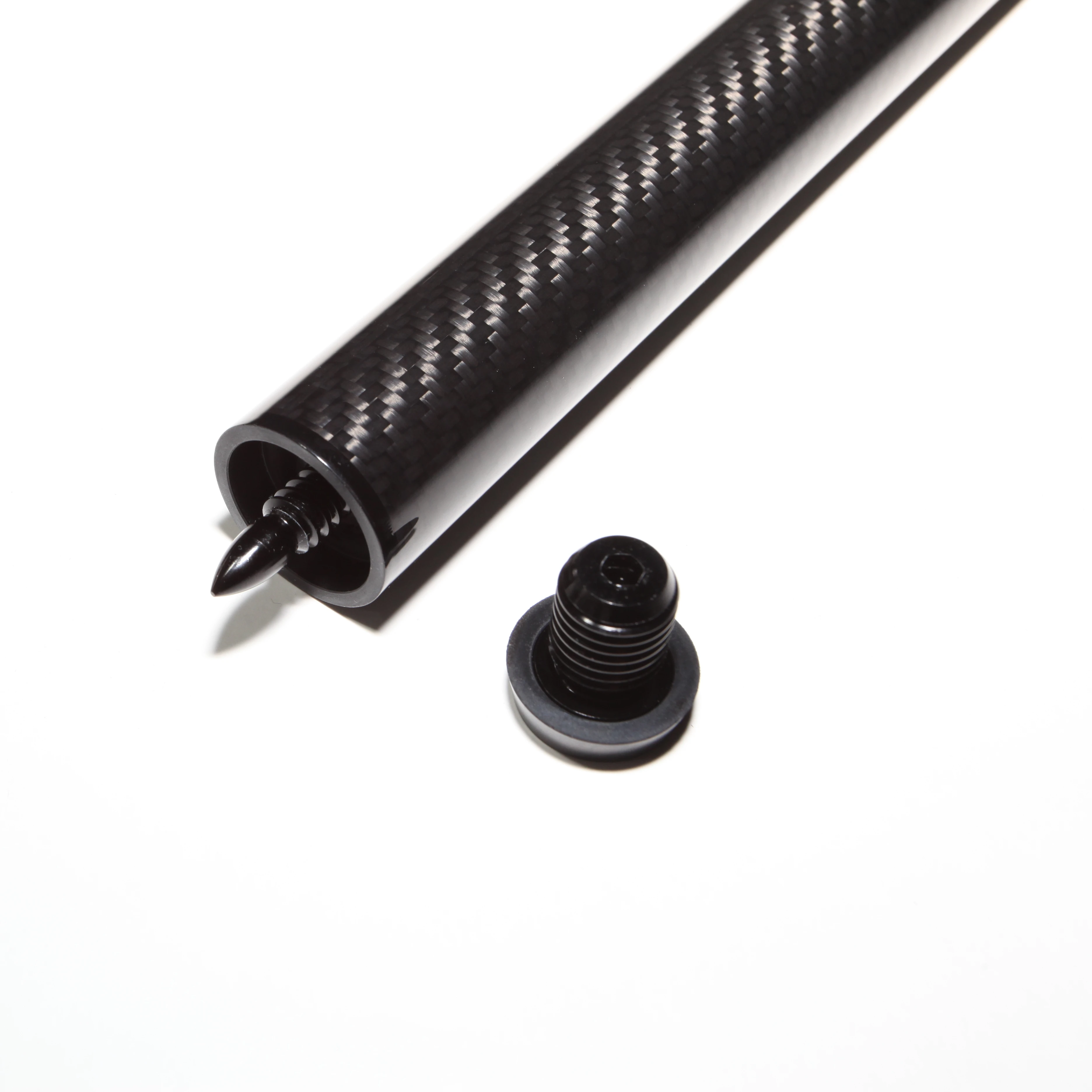 Carbon Fiber Pool Cue Extension Billiard Accessories Fiberglass 5.1cm/18cm/25cm From Professional Cue Manufacture OEM