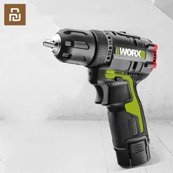 Xiaomi WORX Electric Drill WU131 Impact Drill Household Electric Screwdrive Rechargeable 3 in 1 Power Tools for Makita Battery