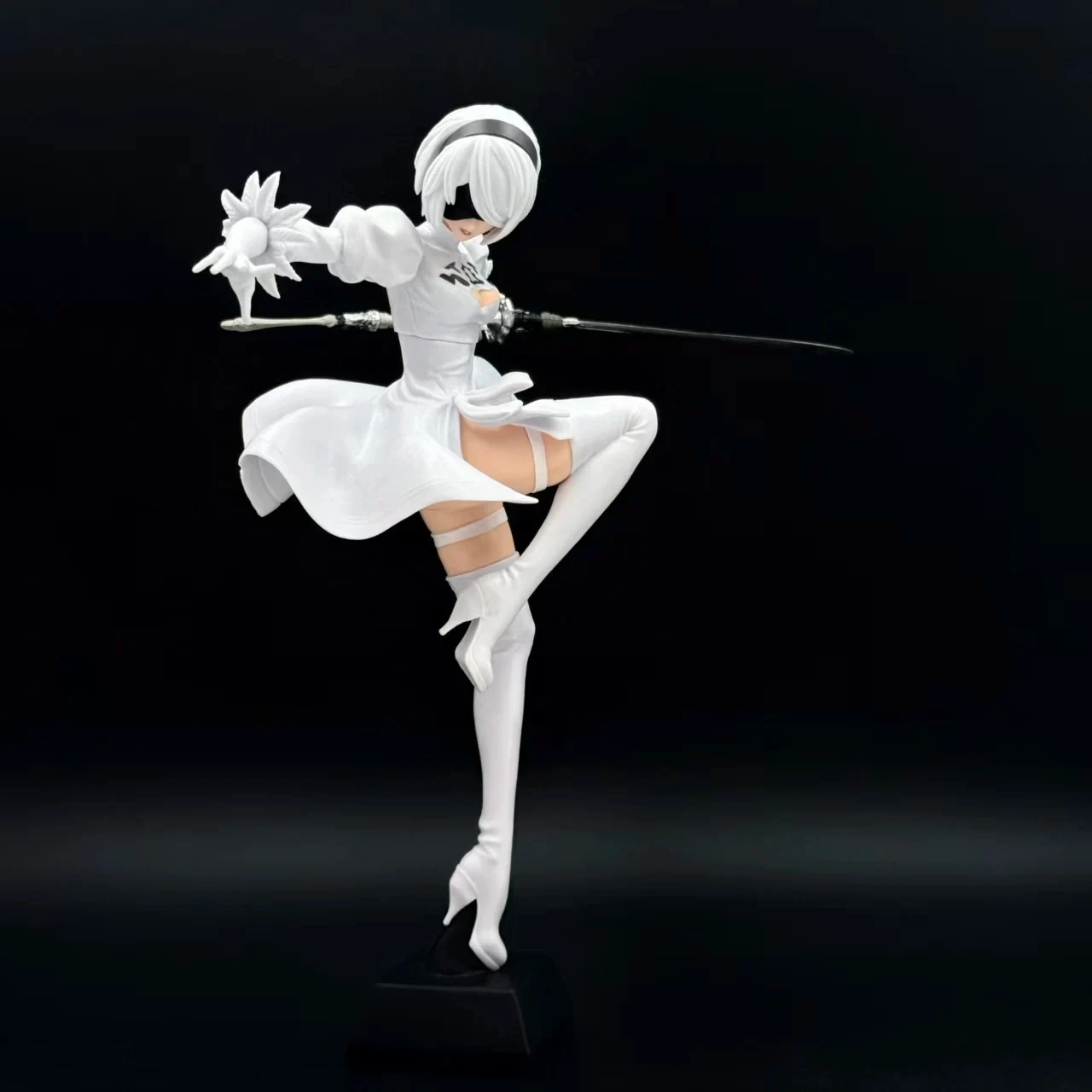 24 سم NieR: مجسم أوتوماتا YoRHa رقم. 2 نوع B أنيمي الشكل البلاستيكية Gk تمثال تمثال نموذج دمية جمع غرفة ديكورا مكتب لعبة هدية #6