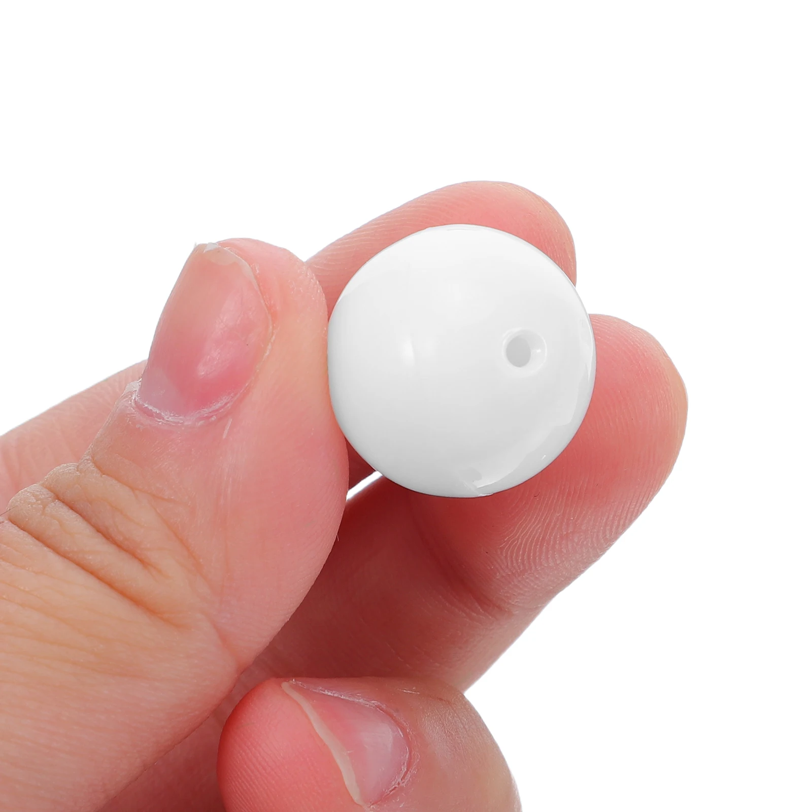

20 Pcs Empty Shell of The Gluing Machine Toy Ball Capsules Mini Vending Balls DIY Plastic Containers Round Party Favor