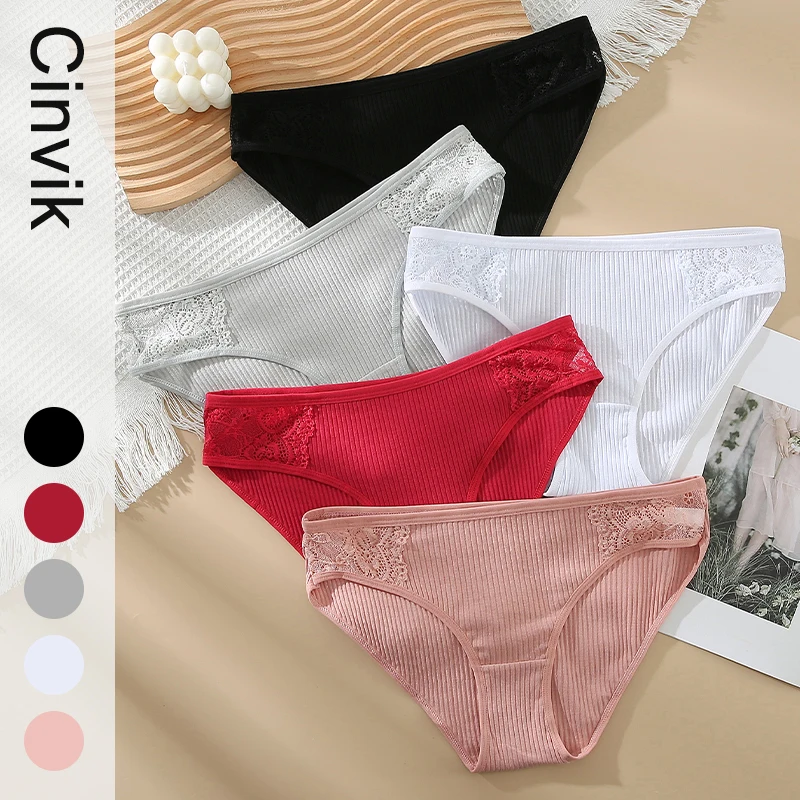 Cotton Panty 3Pcs/lot Solid Women\'s Panties Comfort Underwear Skin-friendly Briefs For Women Sexy Low-Rise Panty Intimates