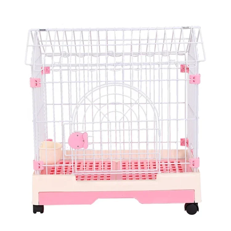 

High Quality Foldable Indoor Small Pet Parrot Bird Cage With Wheels