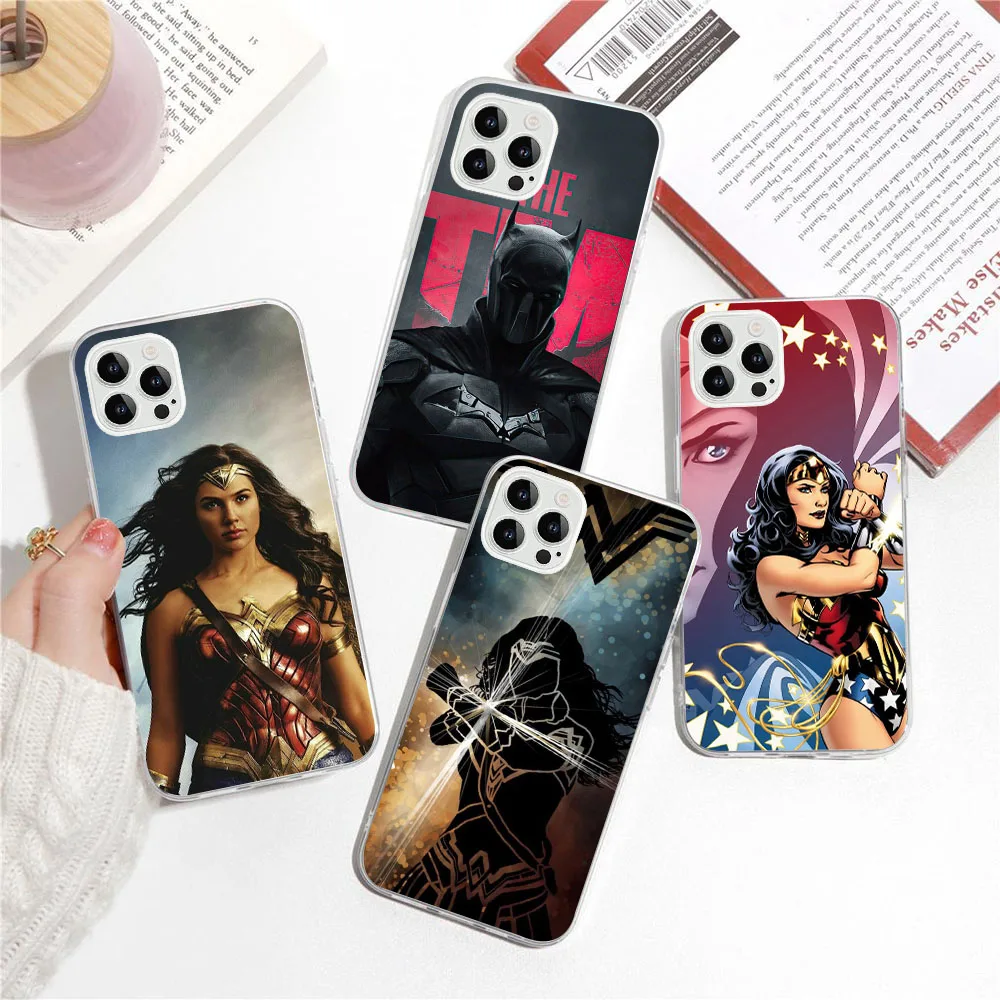 SK-23 DC Wonder Woman Silicone Case For Tecno POP 4 AIR 5 5P Camon 15 16 17 17P 18 18T 18P 18i 19 Premier Neo Pro