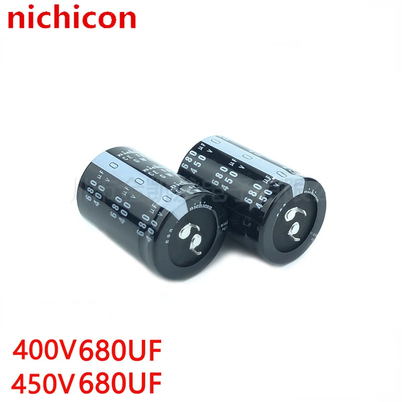 

(1 шт.) конденсатор 680uf 400v 450V680UF Nippon Nikkei 30X50/60 35X40/45/50/60 мм