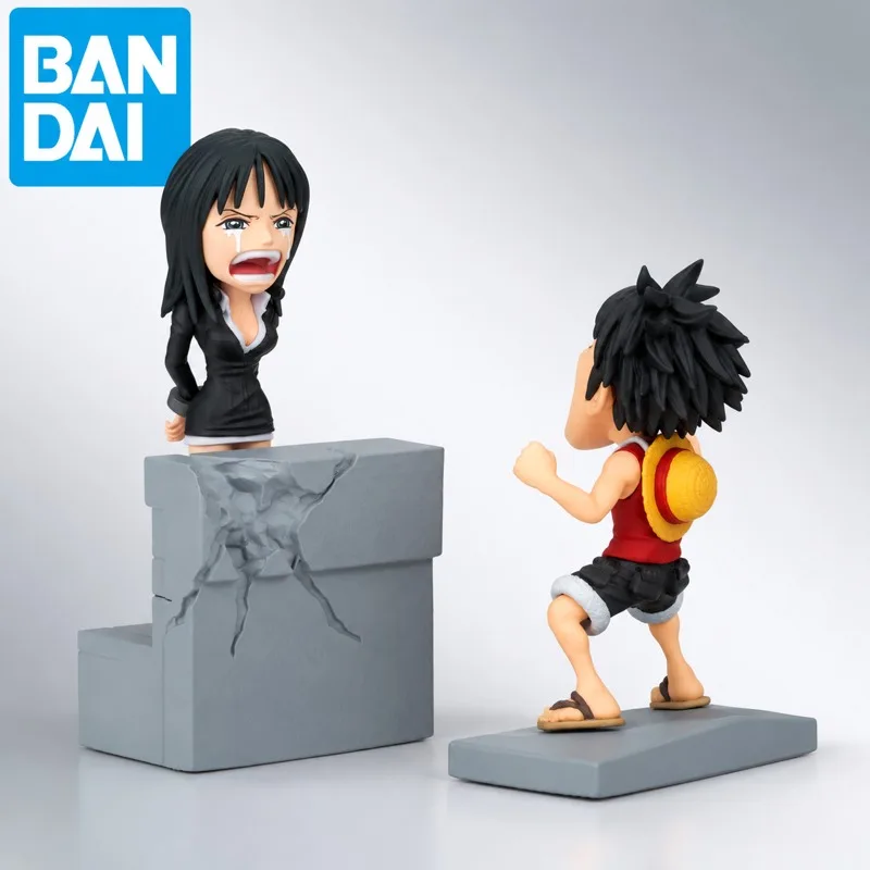 En stock Bandai Original Bandai Spirits One Piece Nico Robin Luffy Figurine d'action Modèle de Poupée Neuf en Boîte Personnages d'Anime