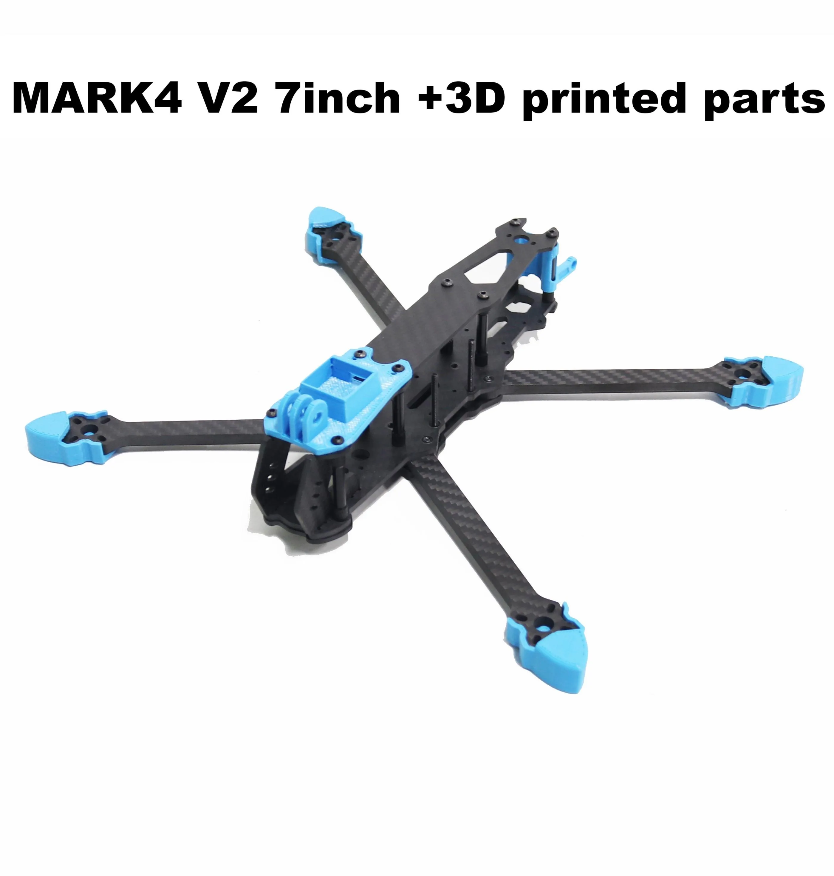 Rctosky MARK4 V2 7인치 버전 크로스 랙 드론 FPV 카본 파이버 PV 레이싱 드론 쿼드콥터 프리스타일