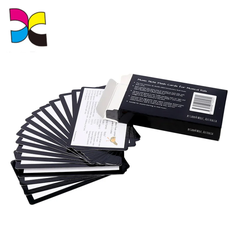 custom.Children Educational Piano Music Note Flash Cards Musical Kids