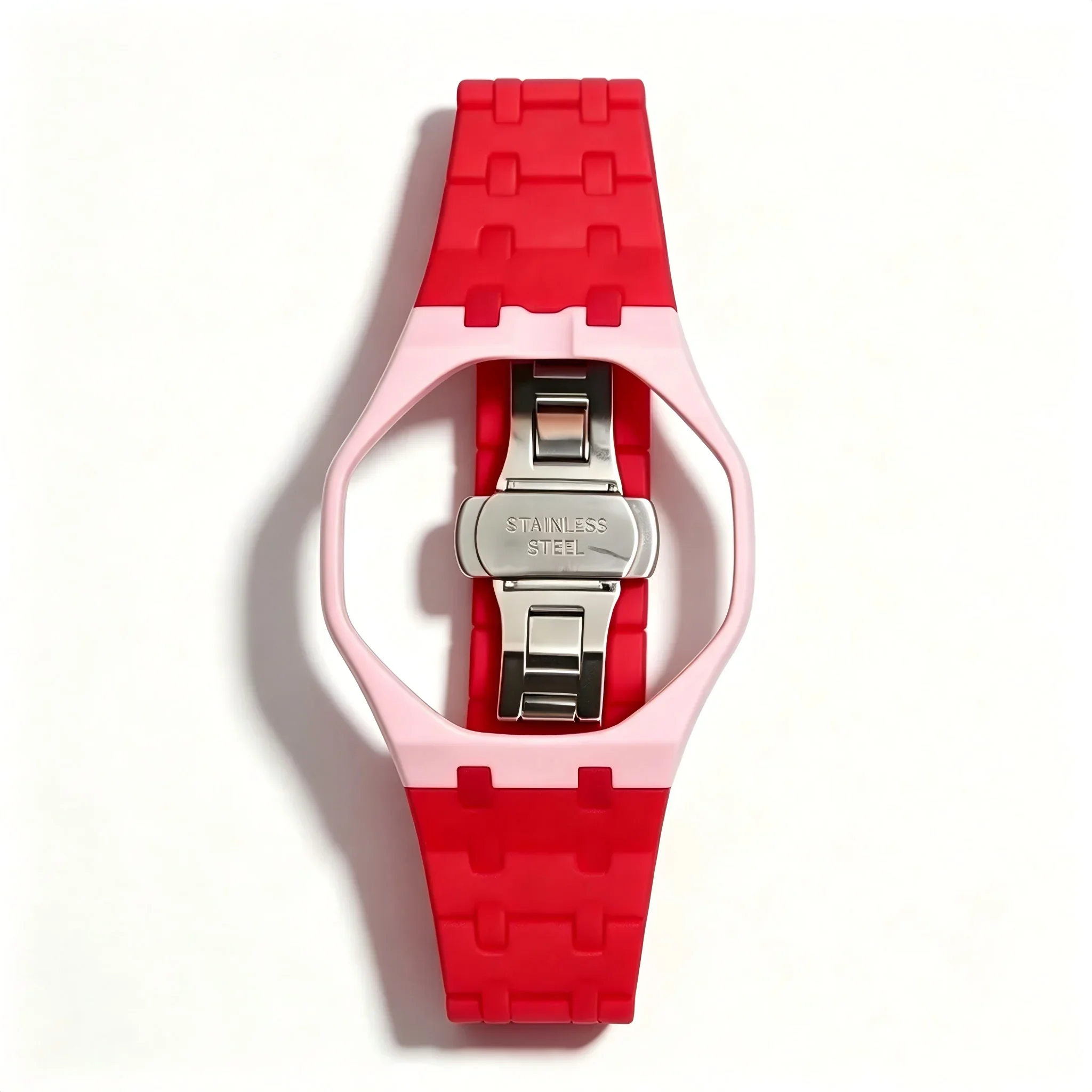 Luxury Modification Kit for Swatch X AP Royal POP Plastic Ceramics Watch Case Strap Pocket Changer To Wristwatch view 5