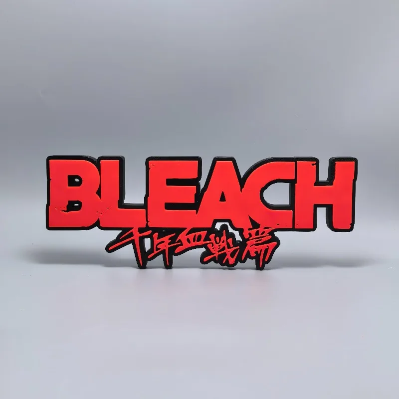 Animation BLEACH Peripheral Logo 3D Font Standing Brand Model KUROSAKI IGHIGO Cosplay Character Exhibition Decoration Ornament
