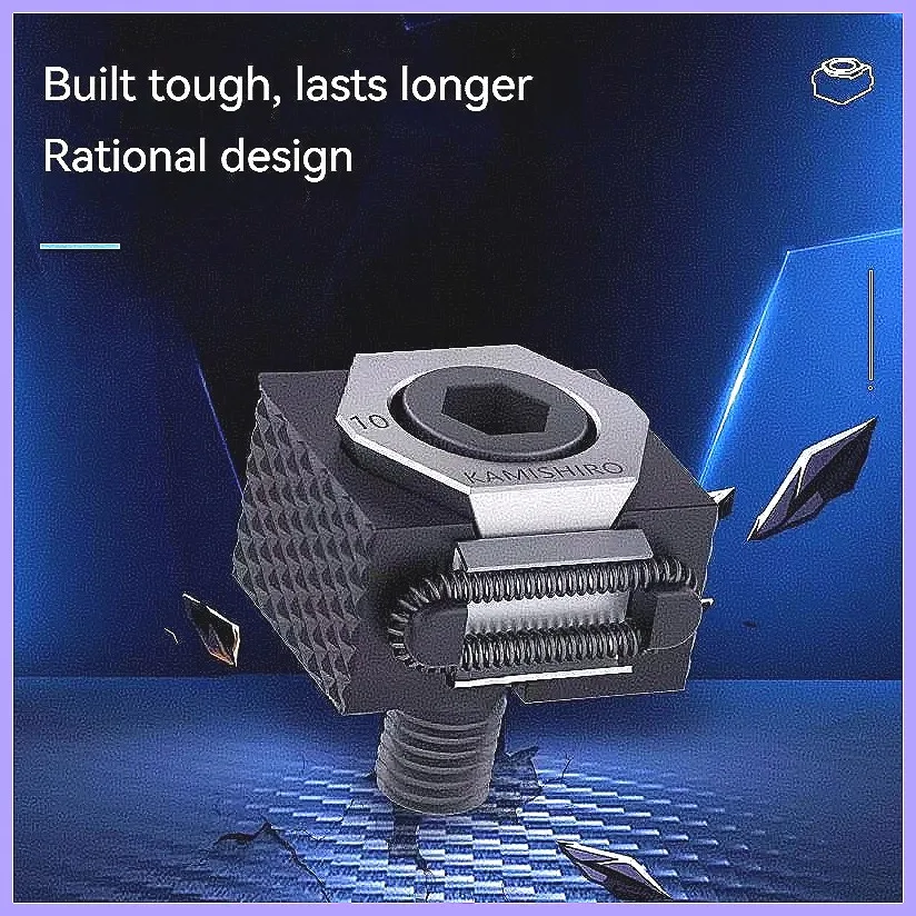 Precision Pneumatic Clamps with Tooth for Surface Jaws, Modular Single Vise for CNC Industrial Machining, OK Wedge Design