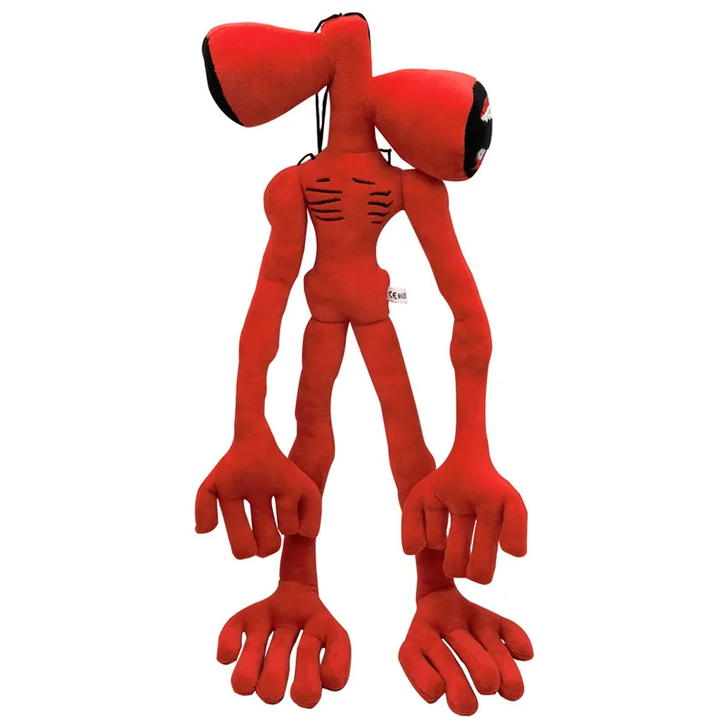 Anime Siren Head Plush Doll Toys Scary Black White Red Sirenhead