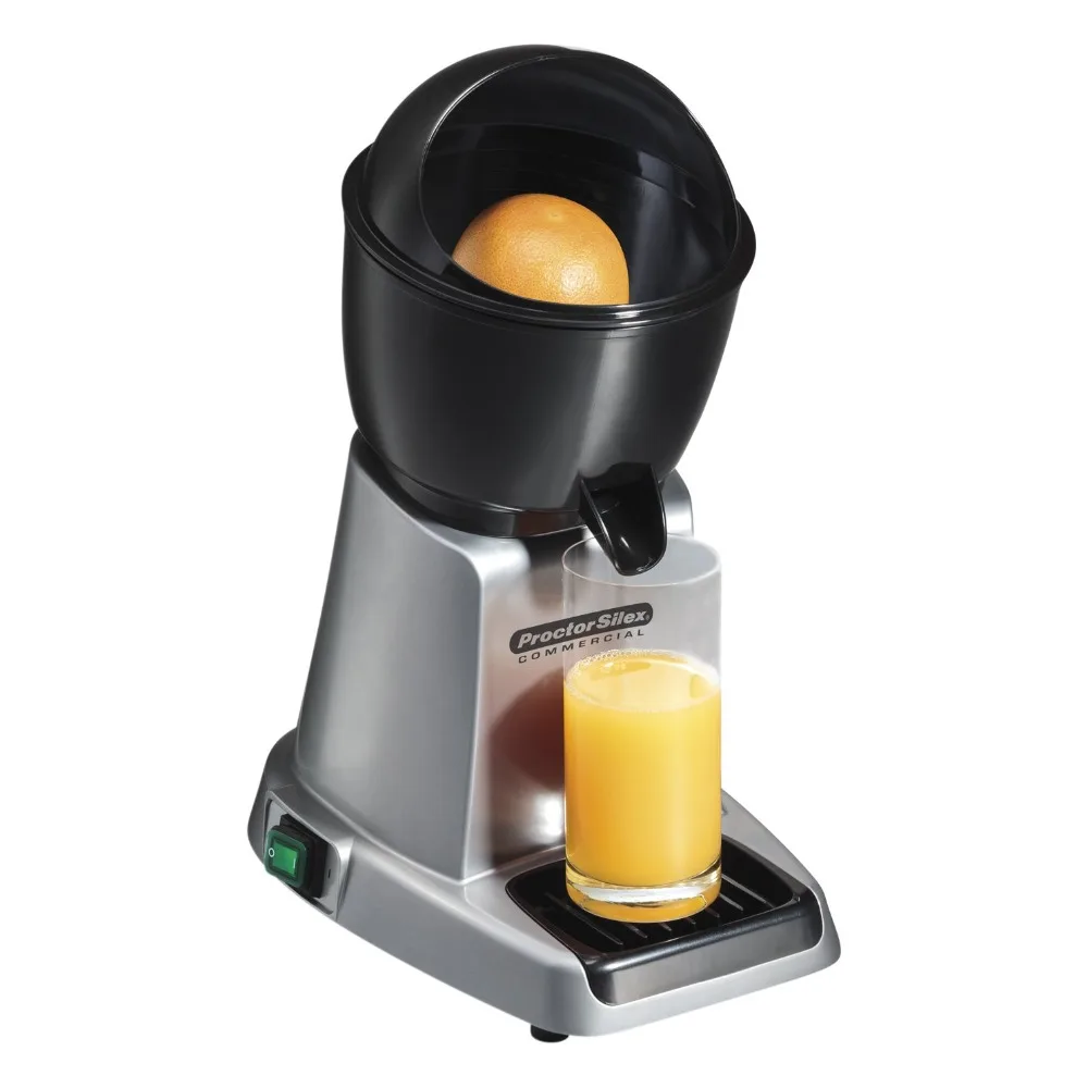 Commercial 66900 Electric Citrus Juicer, 3 Reamer Sizes for Oranges, Lemons, Limes and Grapefruits, Removable Bowl, Strainer