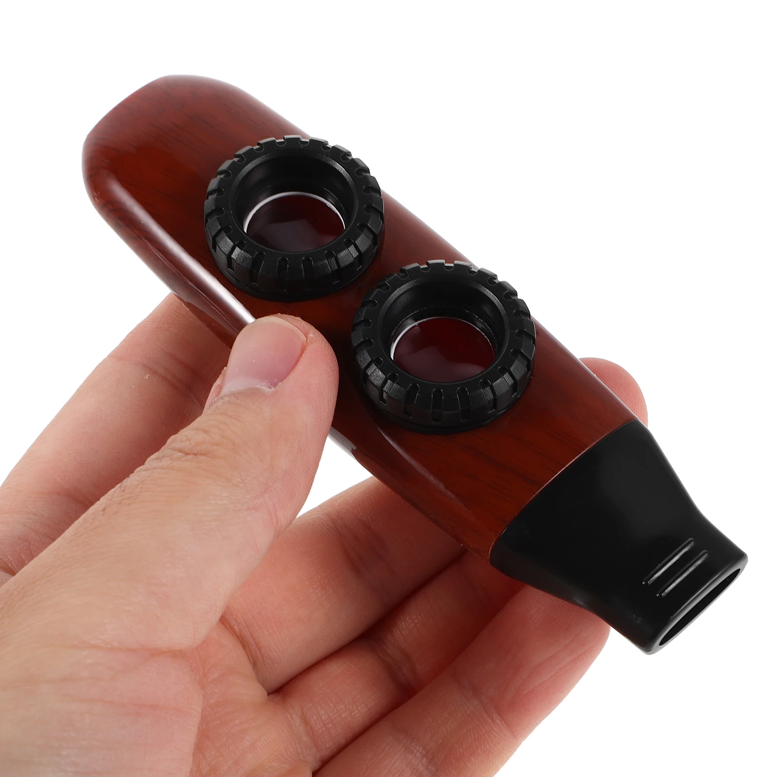 

1 set 1 Set Plastic Small Mini Musical Instrument Party Use Easy Learning Dual-Hole Kazoo For Guitar Accompaniment Festival