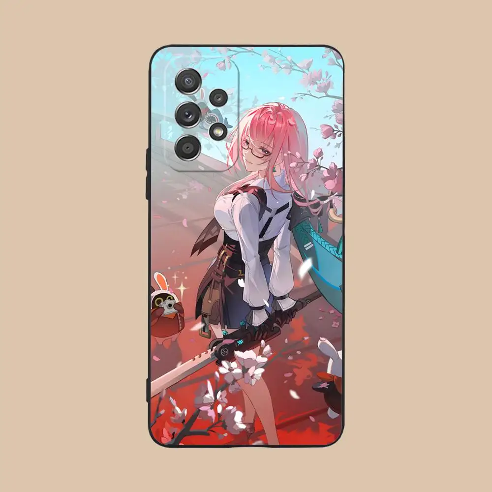 Zenless Zone Zero Yanagi حافظة هاتف لهاتف سامسونج جالاكسي M55 54 42 35 34 33 32 23 22 15 14 13 12 F55 5G غطاء ملون جميل