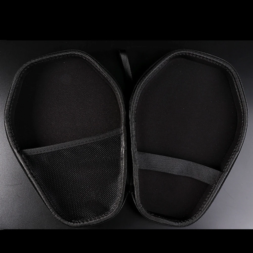 

Водонепроницаемая и противоударная сумка для ракетки для настольного тенниса из ЭВА с жестким чехлом для 2-мя веслами и нескольких мячей для понга