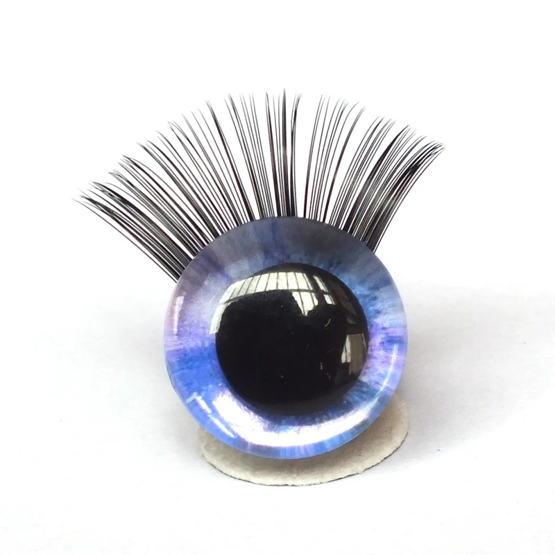 20pcs Toy Eyelash Size 12-30mm Only The Eyelash DIY Plush DIY Doll Making Supply Accessories Plush Toy Eyes Eyelash