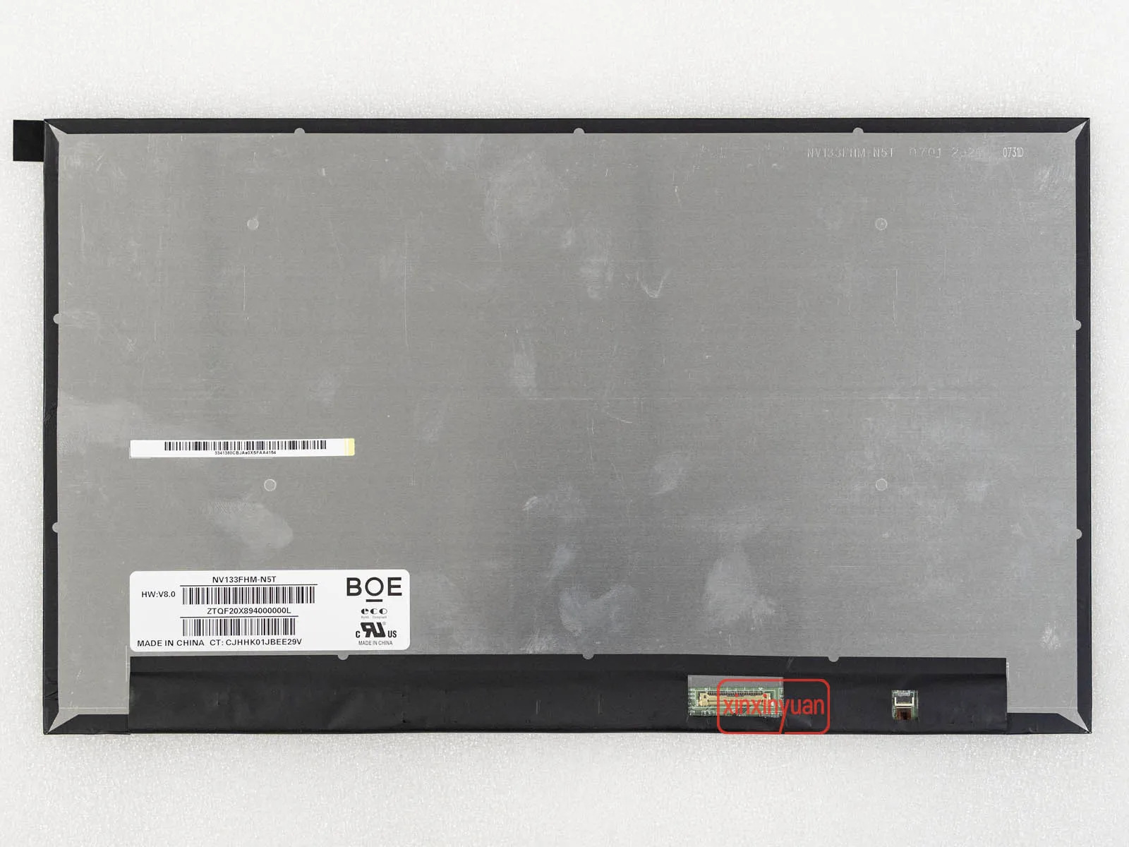 13.3 IPS Laptop LCD Screen NV133FHM-N5T fit N133HCE-G63 M133NWFD R0 LED Display Panel Replacement FHD1920x1080 30pins eDP