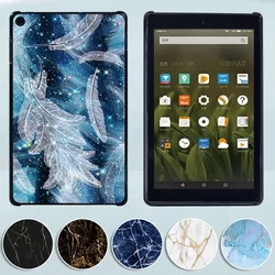 Custodia tablet per Fire 7 /HD 8 (6a 7a 8a 10a)Plus 2020/HD 10 (5a 7a 9a 11a) Plus Gen 2021 Cover serie Geometry & Marble