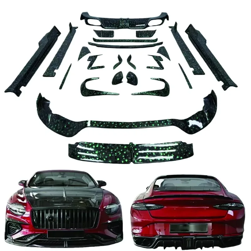 

For Continental GT 2026 - M-Style Custom Carbon Fiber Exterior Kit