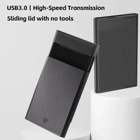 2.5 Inch Hard Drive Case USB 3.0/ 3.1 Micro Type C Tool Free External Hard Disk Enclosure Solid State SSD For Laptop PC