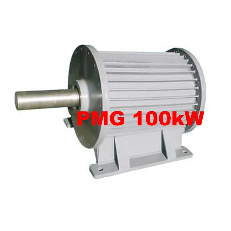 

Permanent Magnet Generator 100kw Alternator Best Price 100kw 380V Carbon Steel Magnet Generators for Sale 48V-450V or Customized