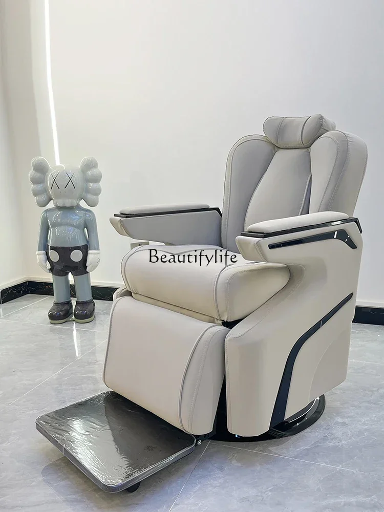 Portable Physiotherapy Chair Barber Beauty Lifting Large Chassis Hair Cutting Chair