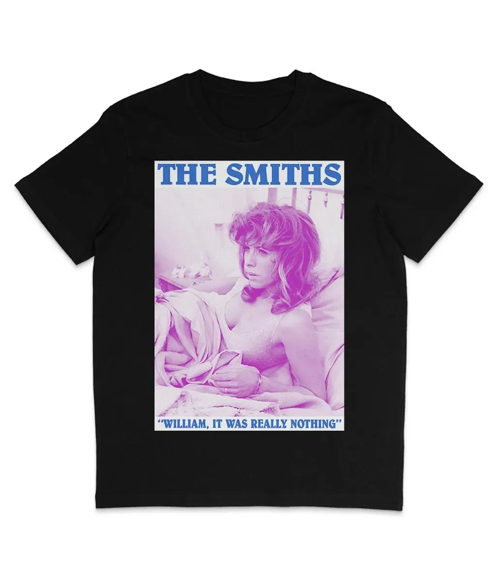 The Smiths - William, It Was Really Nothing - 1984 Summer Men's and Women's Loose and Breathable T-shirt Top