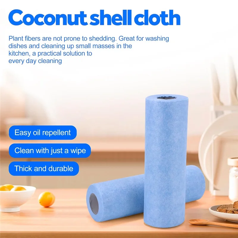 Paño de limpieza de cocina lavable y reutilizable 25 X 200 Cmlint-Free alta absorción de agua Anddirt Forkitchen Bathrooma83x