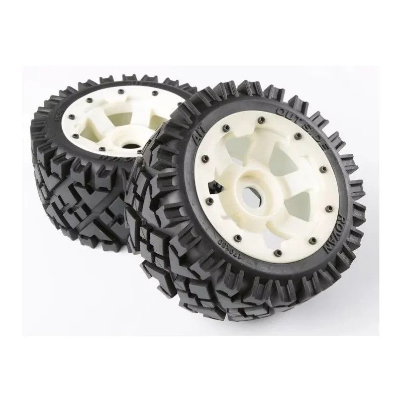 1/5 Baja 5B roue arrière en Nylon tout Terrain jeu de pneus 170*80mm