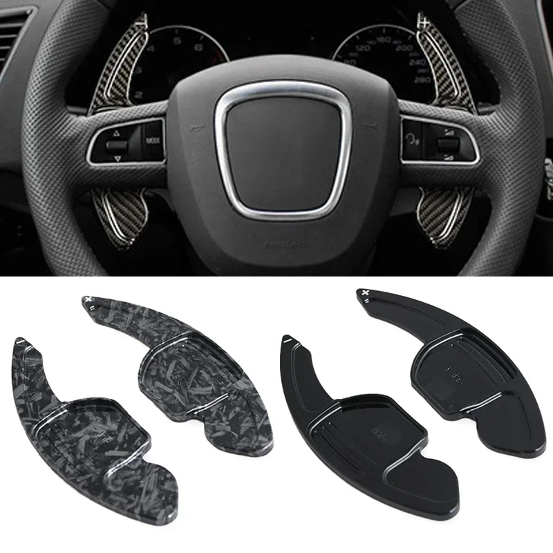 

Car Steering Wheel Shift Paddle Shifter Extended ABS For Audi A3 S3 A4 S4 B8 A5 S5 A6 S6 A8 R8 Q5 Q7 A7 Q3 S5 S7 S8 RS3 RS6 SQ5