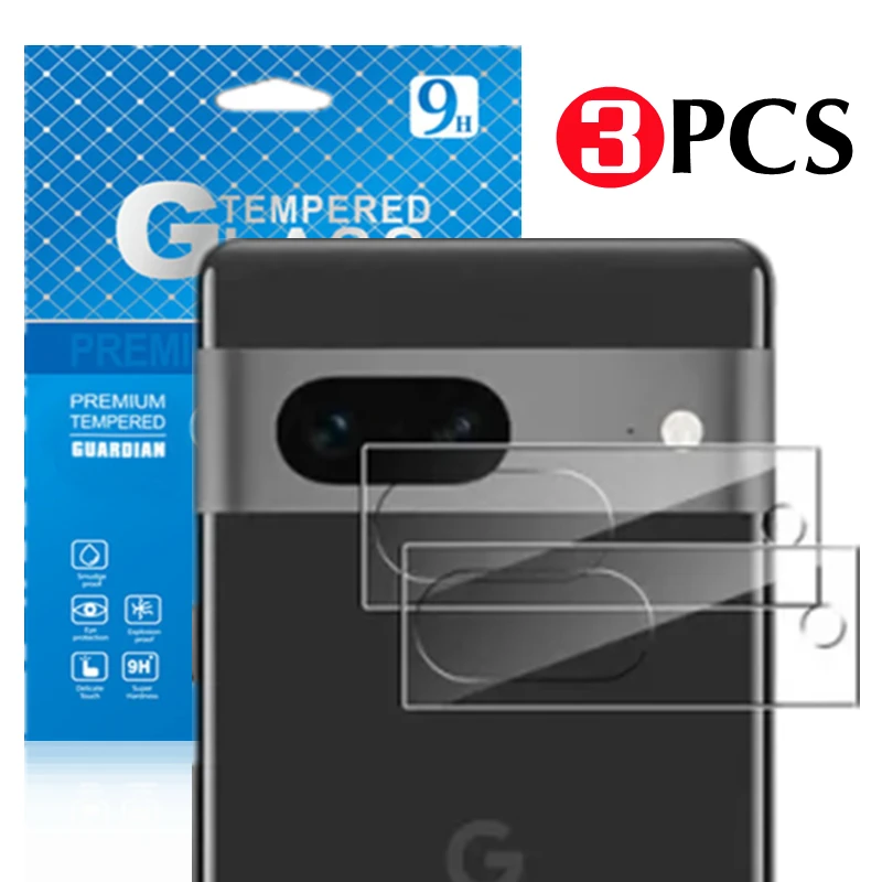 Back 3D Camera Tempered Glass Film for Google Pixel 7 Pro 5G 6A 6Pro Rear Lens Protective Funda for Pixel7 Pro Pixel6 Pixel4 XL