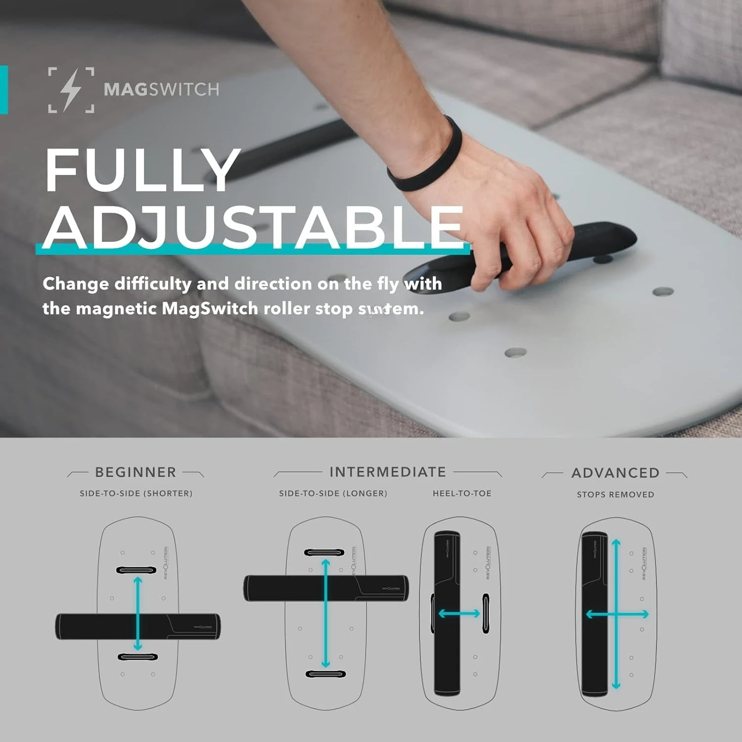 Revbalance Swell 2.0 – Surf & Paddle Balance Board Trainer