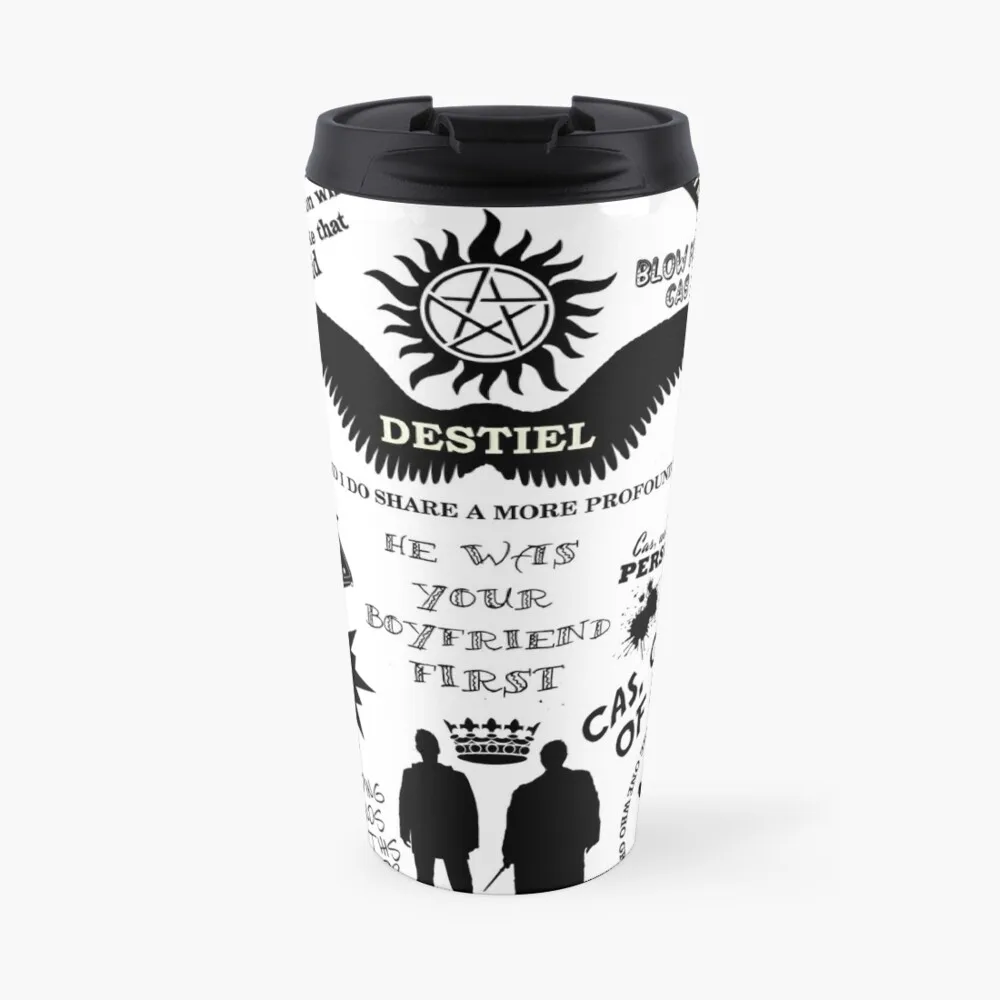 DESTIEL LOVE Travel Coffee Mug Cup Coffee Coffee Accessory Thermos Cup Luxury Cup