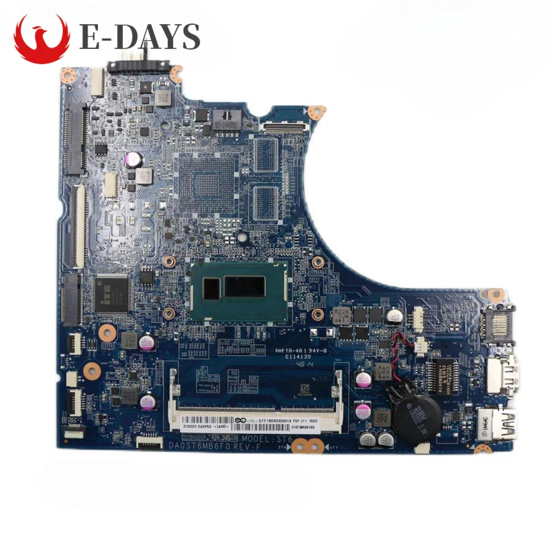 

For Lenovo Ideapad Flex 15 Laptop Motherboard DA0ST6MB6E0 Notebook Mainboard CPU 2955U UMA 100% Tested Ok