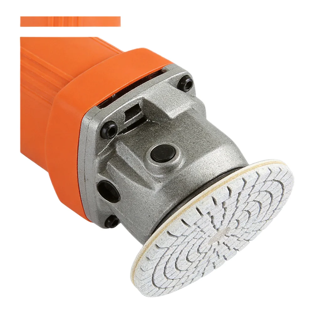 Parts Polishing Pad Wear-resistance Disc Flexibility Grinding M10 Marble Spiral 80mm Abrasive Orange Household
