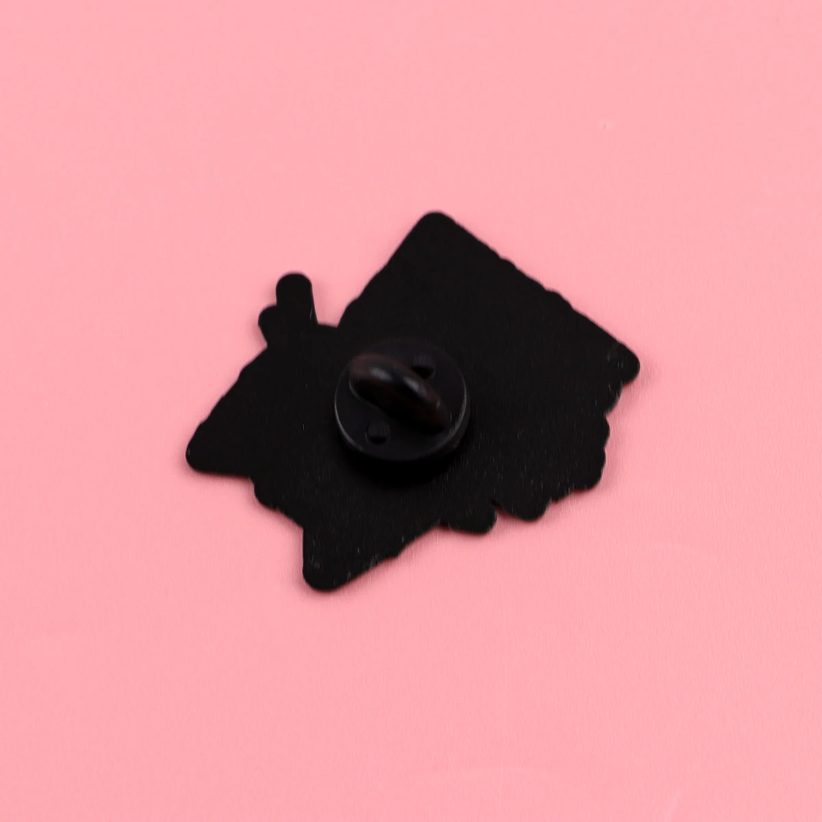 Pin esmaltado gato sarcástico – Broche divertido para ropa o mochila - imagen 4