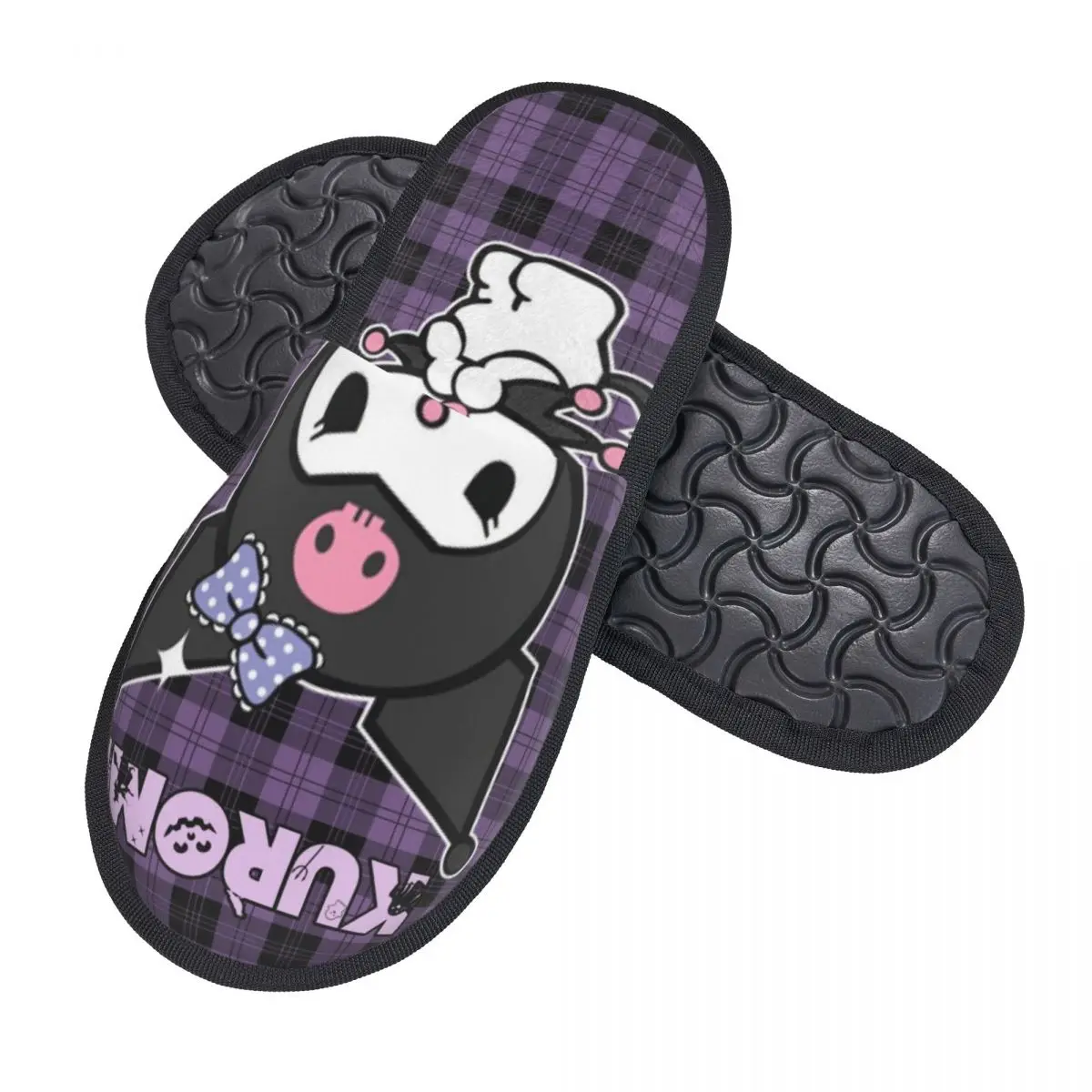 مخصص كورومي الكرتون رغوة الذاكرة النعال النساء مريح النعال المنزل الدافئة