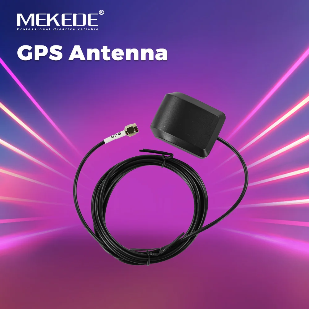 MEKEDE Auto-GPS-Navigation Universeller Fahrzeug-GPS-Empfänger Antenne für Android Autoradio Multimedia-Player Zubehör