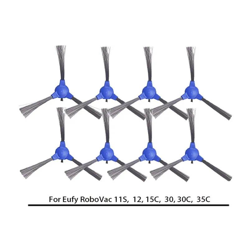 For Eufy 11S & RoboVac 30 & 30C & RoboVac 15C Side Brush Brushes Vacuum Cleaner Robotic Replacement Parts Accessory