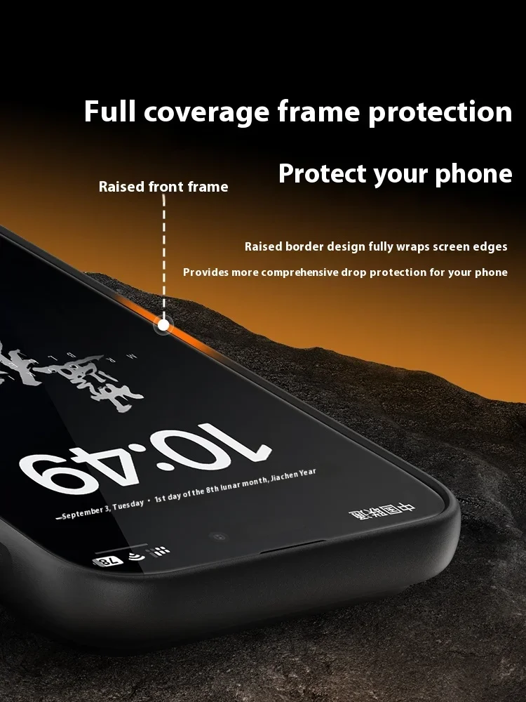 

Чехол для телефона Blueo, прозрачный магнитный чехол для зарядки, устойчивый к падениям, силиконовый матовый чехол для iPhone 17 Pro Max Air, чехол для телефона в подарок