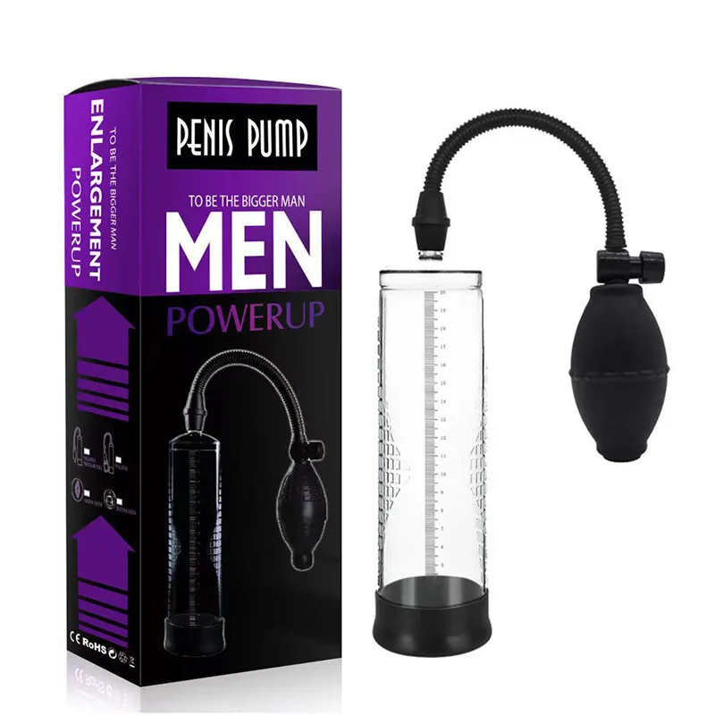 Pompe à pénis manuelle pour homme, agrandisseur de pénis, amélioration de l'érection, jouet sexuel pour homme, pompe à bite sous vide, entraîneur de grosse bite, mastellunk durable