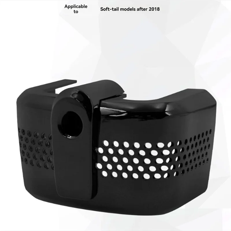 

Custom Black Ignition Coil Trim Cover For -Davidson Fat Bob FXFBS And Breakout FXBR Softtail Models After 2018