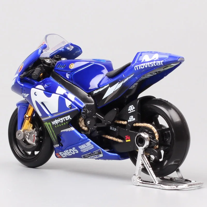 Maisto 2018 Yamaha YZR-M1 YZR M1 Rider w skali 1/18 # 25 Maverick Vinales GP Racing Model motocykla Zabawka pojazd Kolekcjonerskie