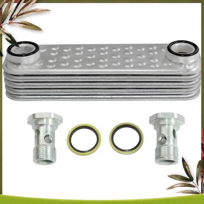 

AB98-Engine Oil Cooler For Land Rover Discovery And Defender TD5 Repair Kit PBC500230 ERR7220 PBC101270K PBC000100K