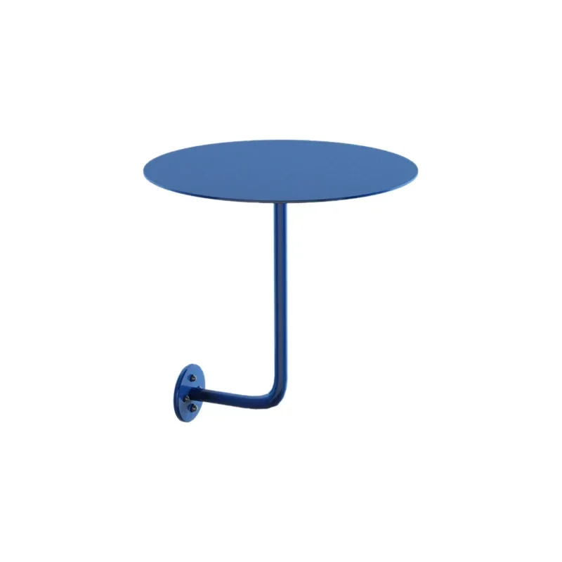 Wall-Mounted Round Table Space-Saving Hanging Side Table for Bubble Tea Shop/Cafe Small Coffee Bar Counter & Snack Bar Furniture