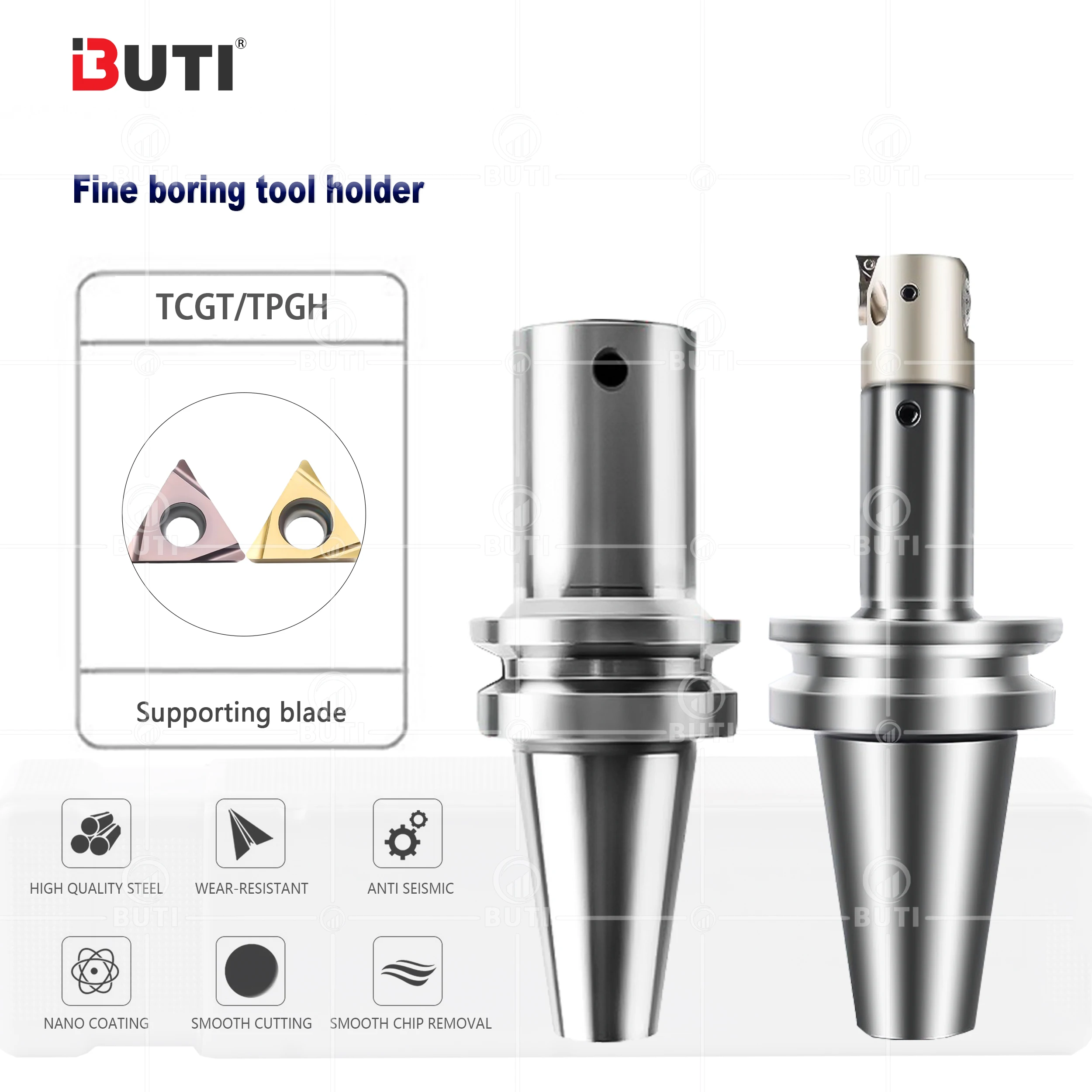 

Обрабатывающий центр с ЧПУ BT30/BT40/BT50 Держатель точных расточных инструментов BT40-LBK2-150L BT50-LBK6-500L Расточные инструменты для глубоких отверстий LBK Тяги