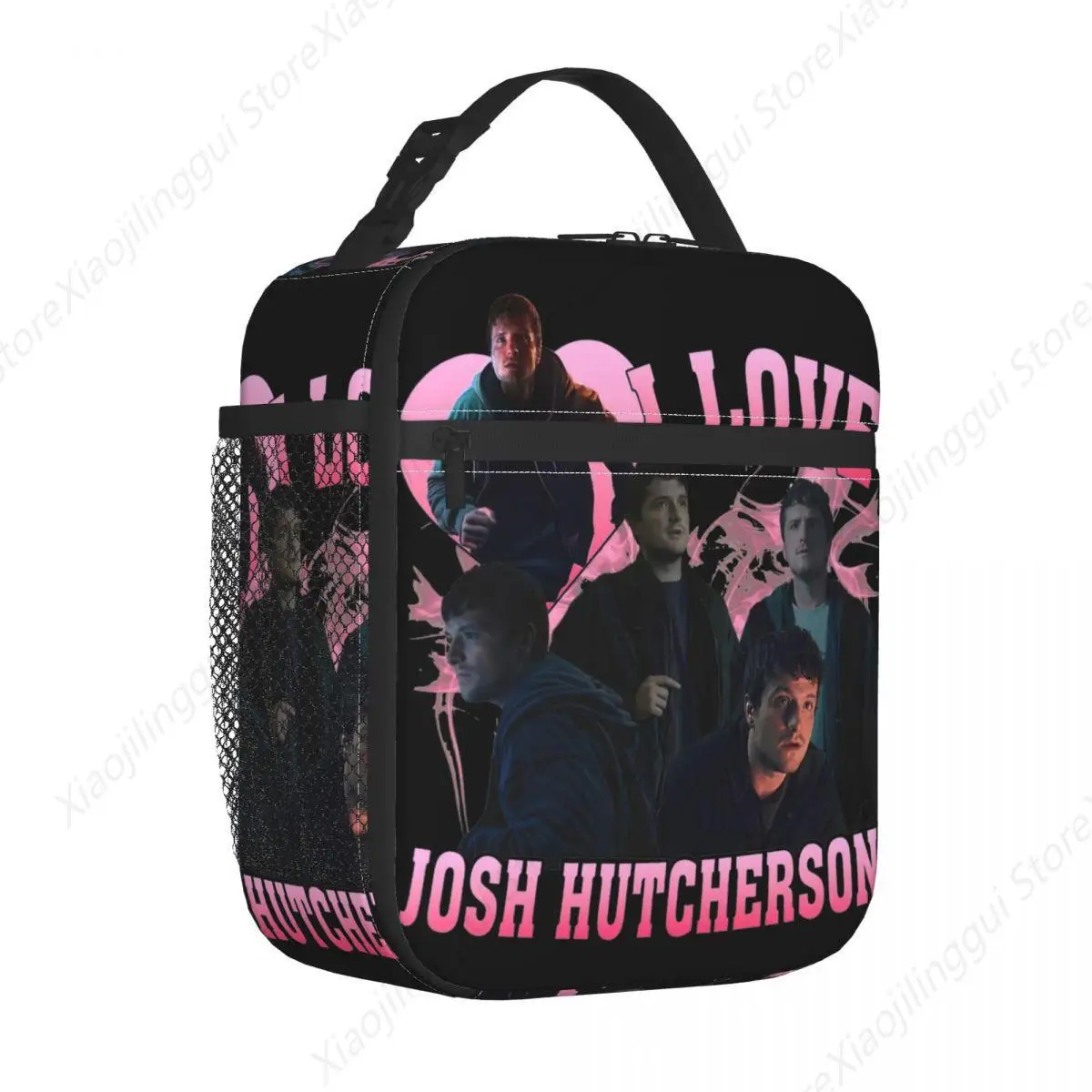 

Аксессуары I Love Josh Hutcherson, изолированные сумки для обеда, школьный контейнер для обеда, многоразовый всесезонный термохолодильник, ланч-бокс